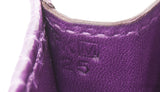 Crocodile Jige Elan Mini Clutch Violet