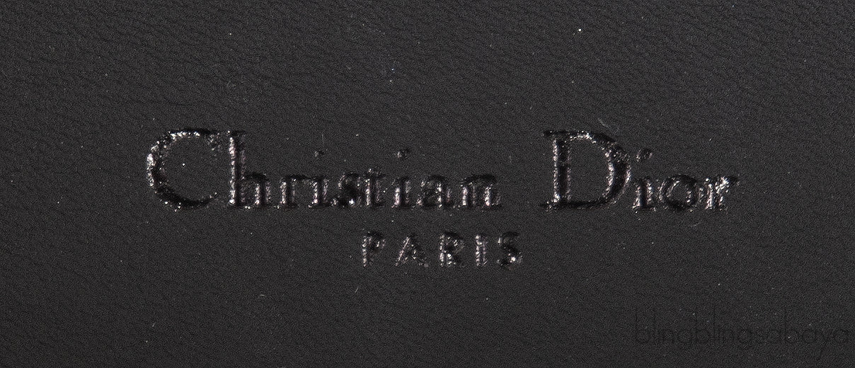 Dior Diorama Black Ultra Matte Medium Shoulder Bag