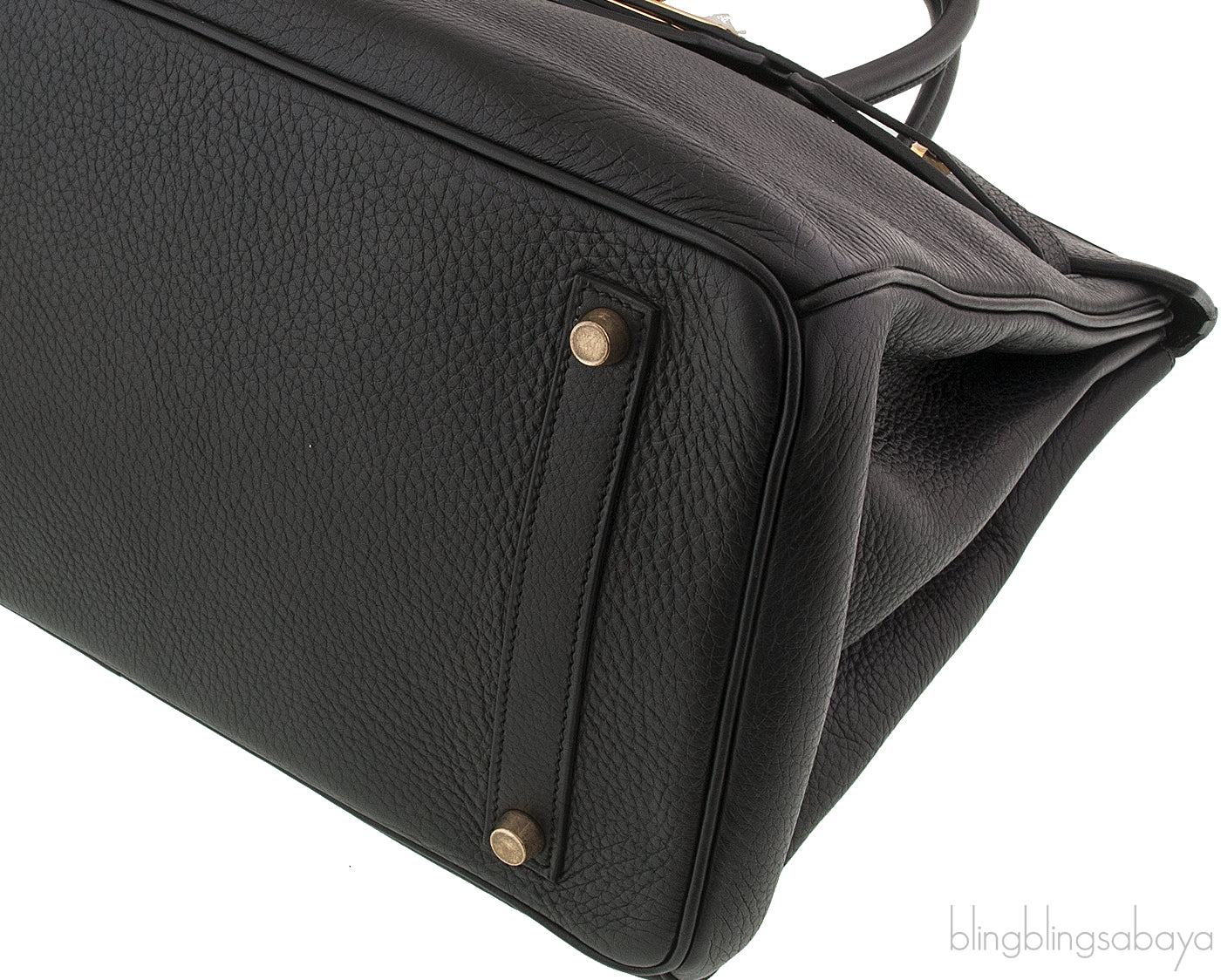 Birkin 35 Black Togo GHW