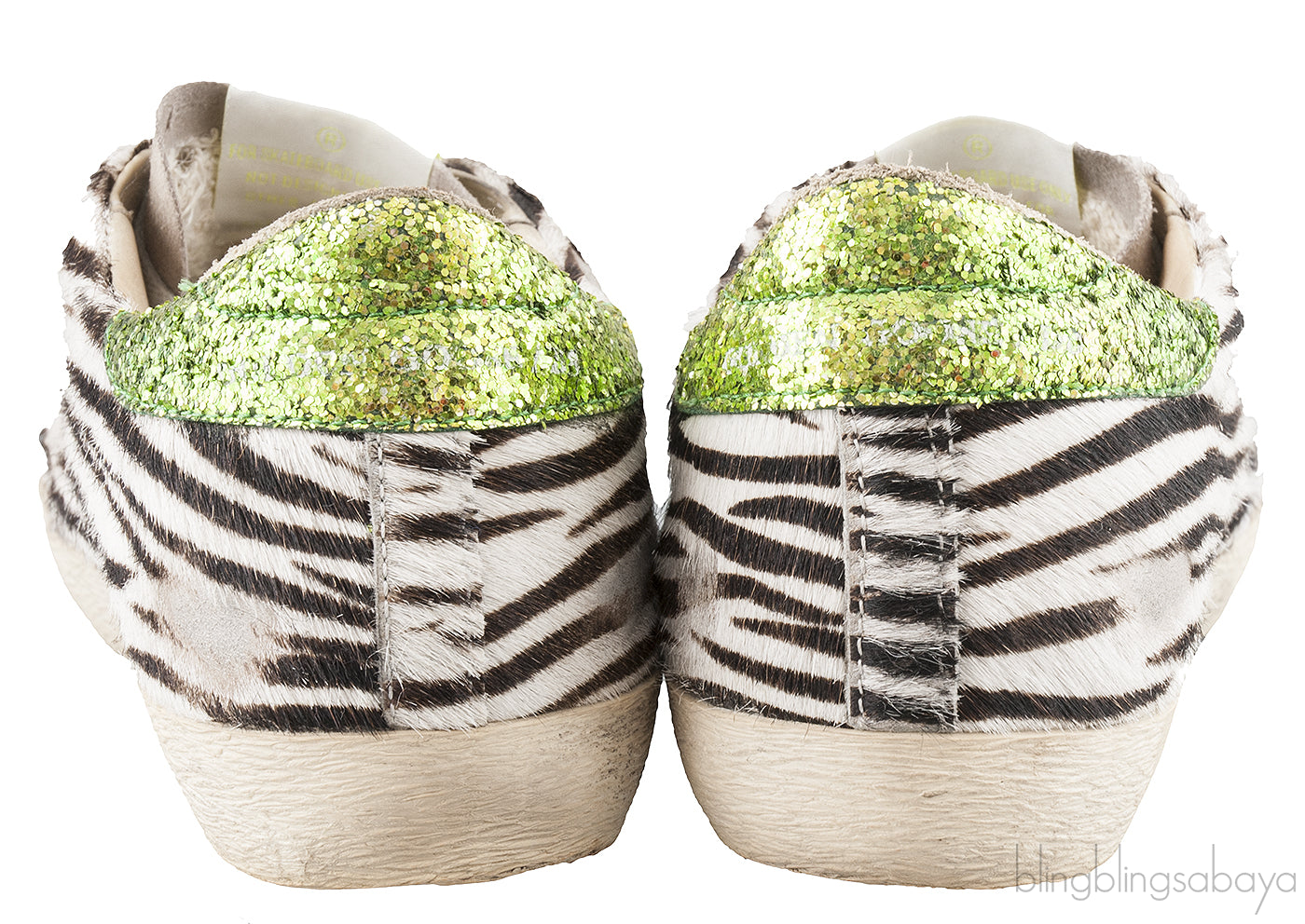 Superstar Zebra Pony Hair Sneakers