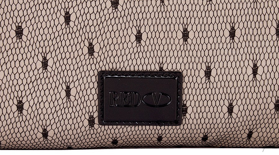 Point D\'Esprit Bow Clutch Bag