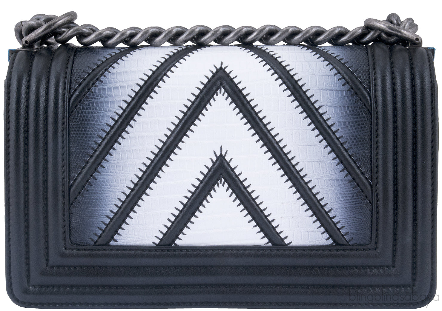 Small Lizard Boy Flap Bag*