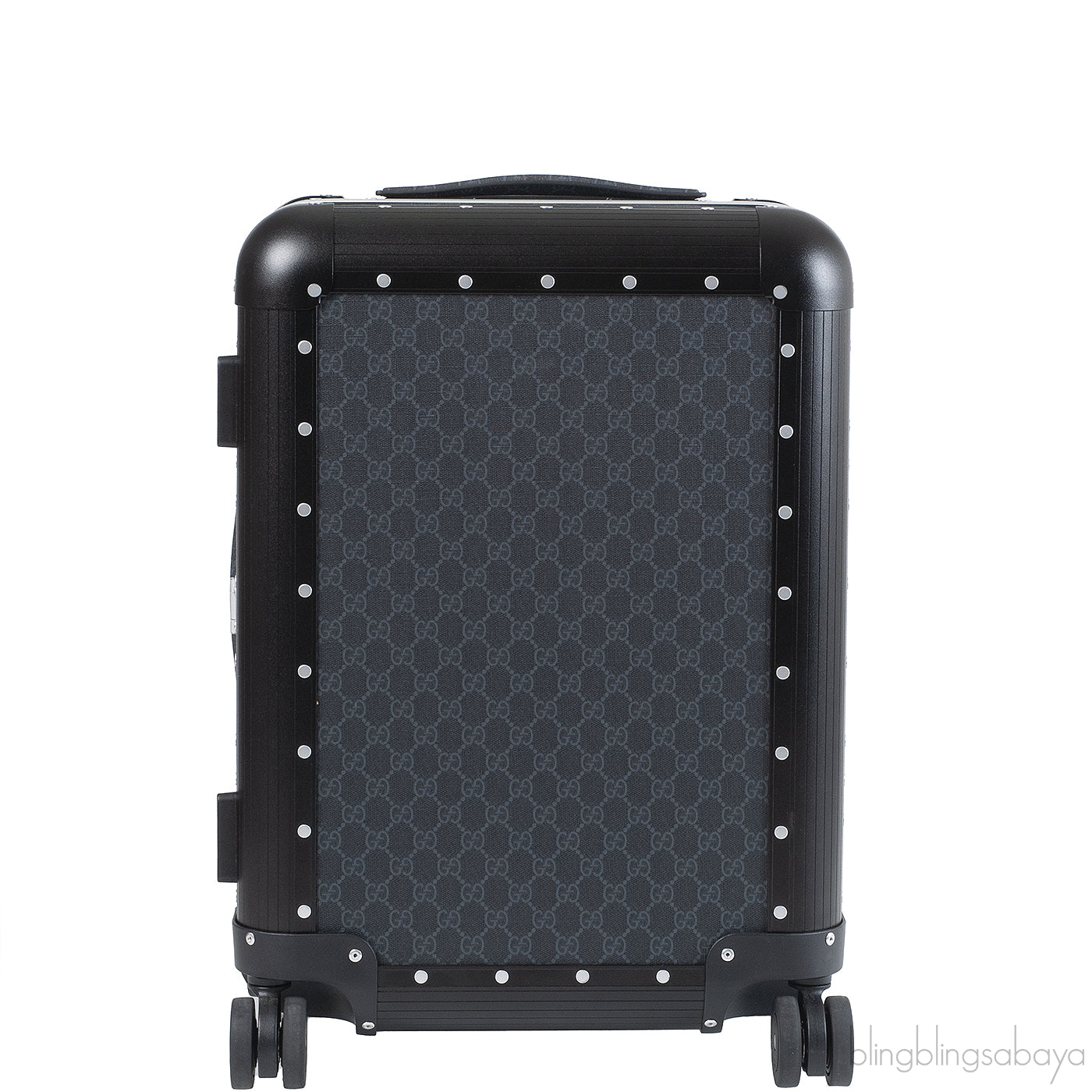 Gucci Black Supreme Porter Cabin Plus Trolley