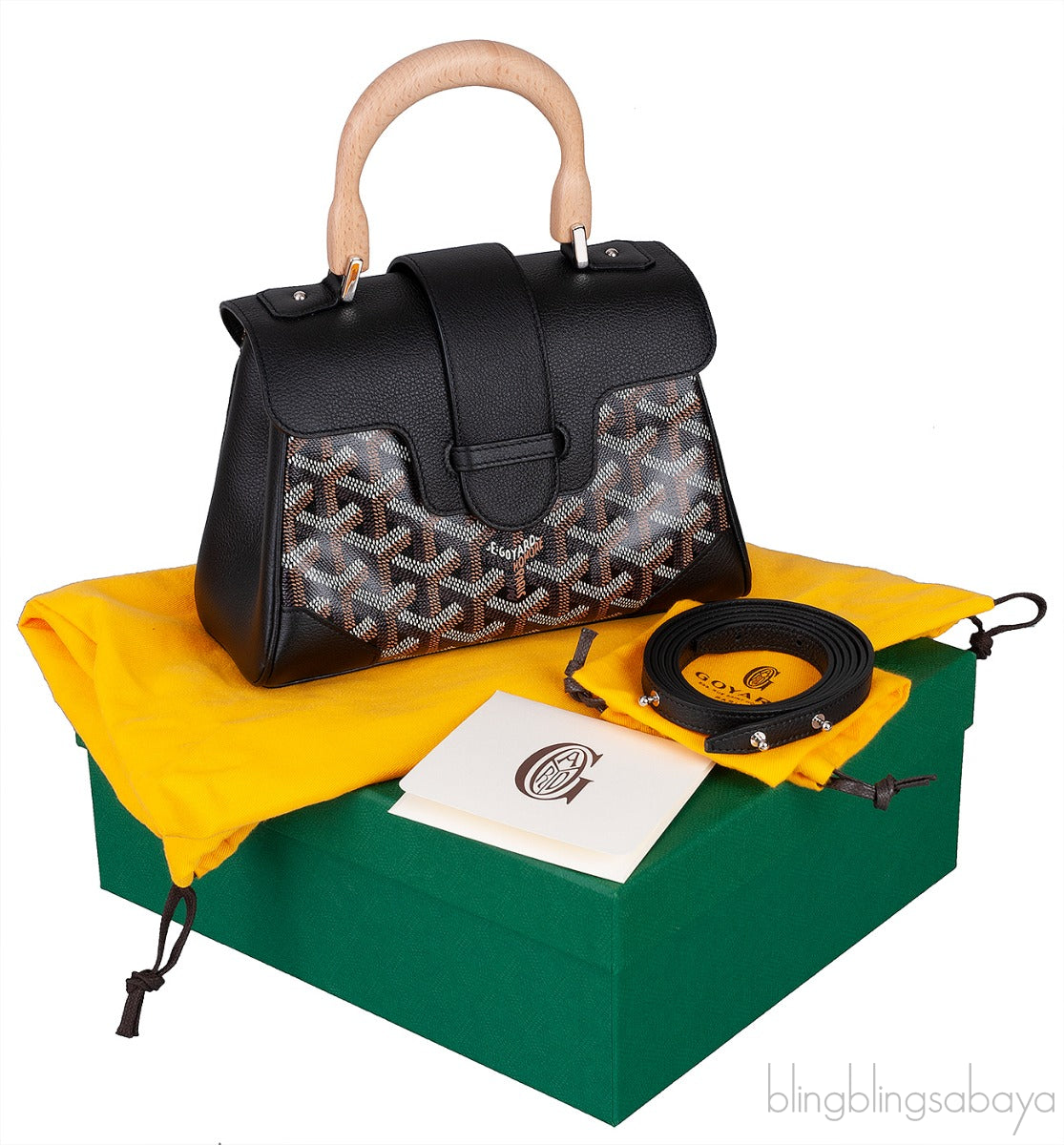 Mini Black Saigon Bag