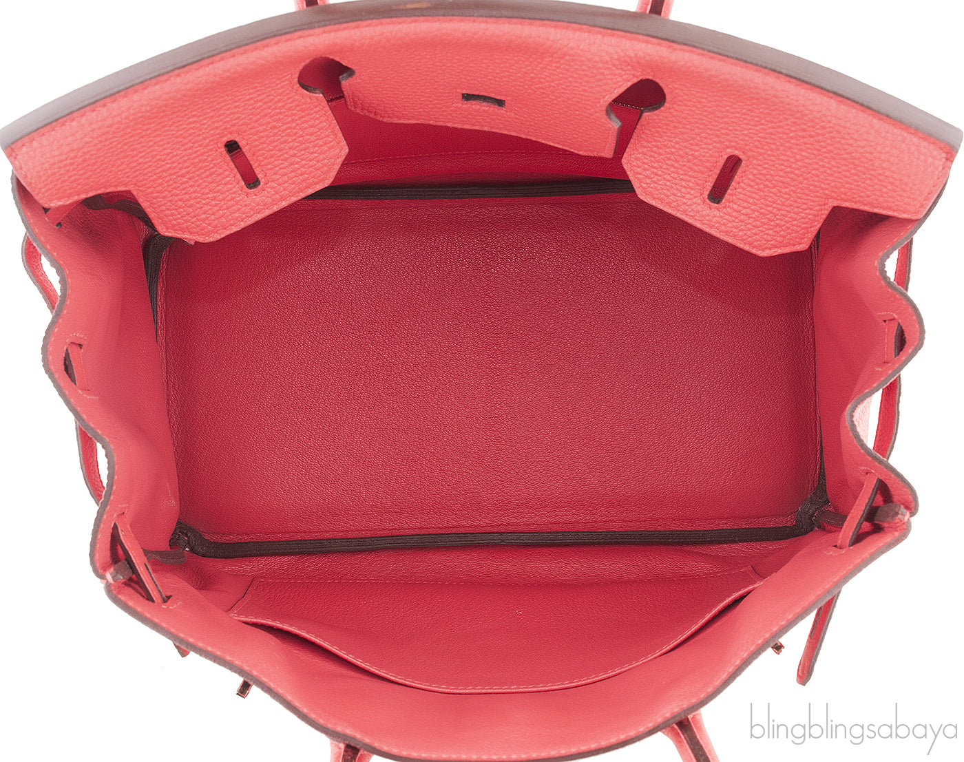 Birkin 30 Togo Rouge Pivoine PHW