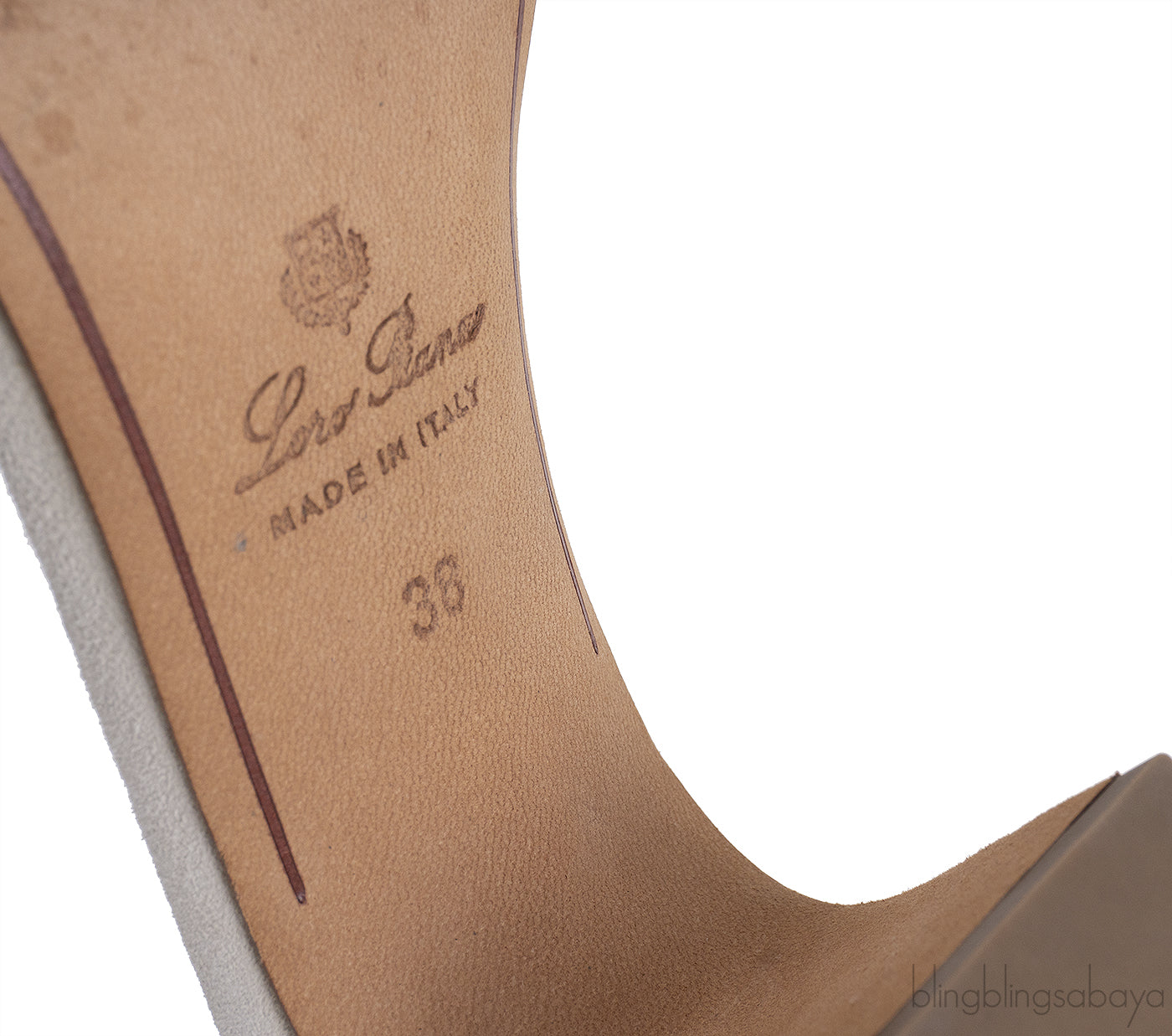 Loro Piana Powder Pearl Summer Charm Sandals