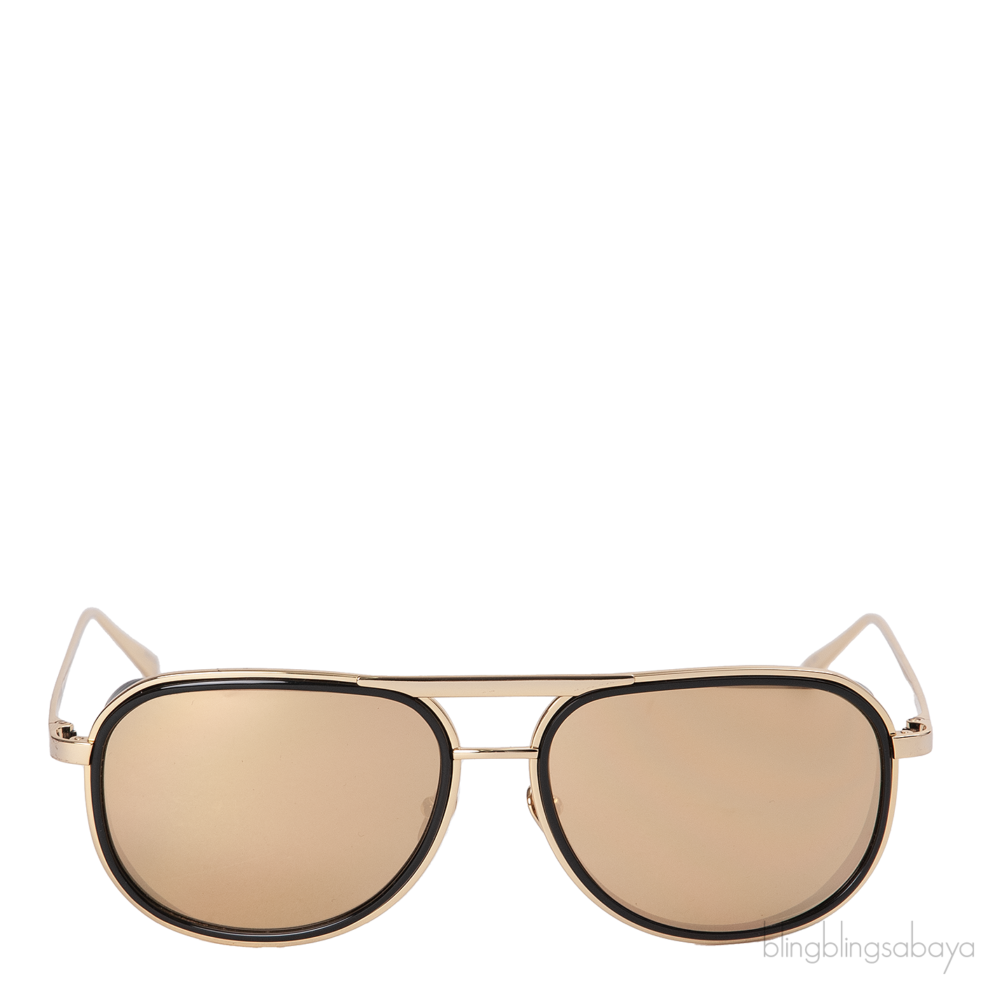 Linda Farrow D-Frame 236 Aviator Sunglasses