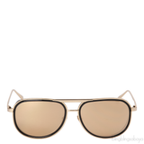 Linda Farrow D-Frame 236 Aviator Sunglasses
