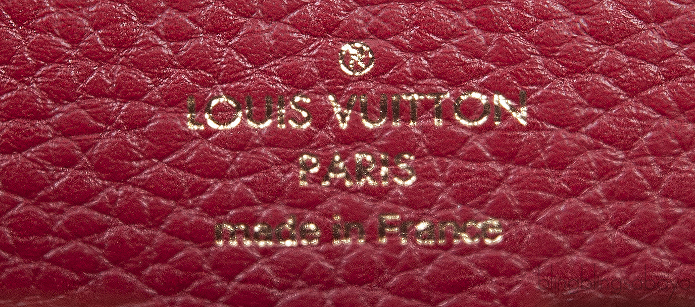 Burgundy Natural Python Mini Capucine Bag