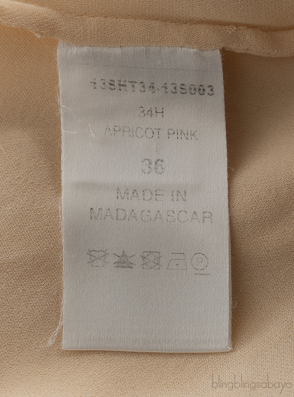 Chloe Apricot Pink Sleeveless Top