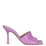 Bottega Veneta Purple Stretch Leather Sandals
