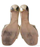 Metallic Gold Neo 90mm Revival Mule