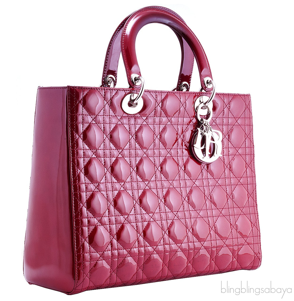 Patent Red Lady Dior