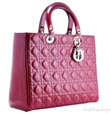 Patent Red Lady Dior