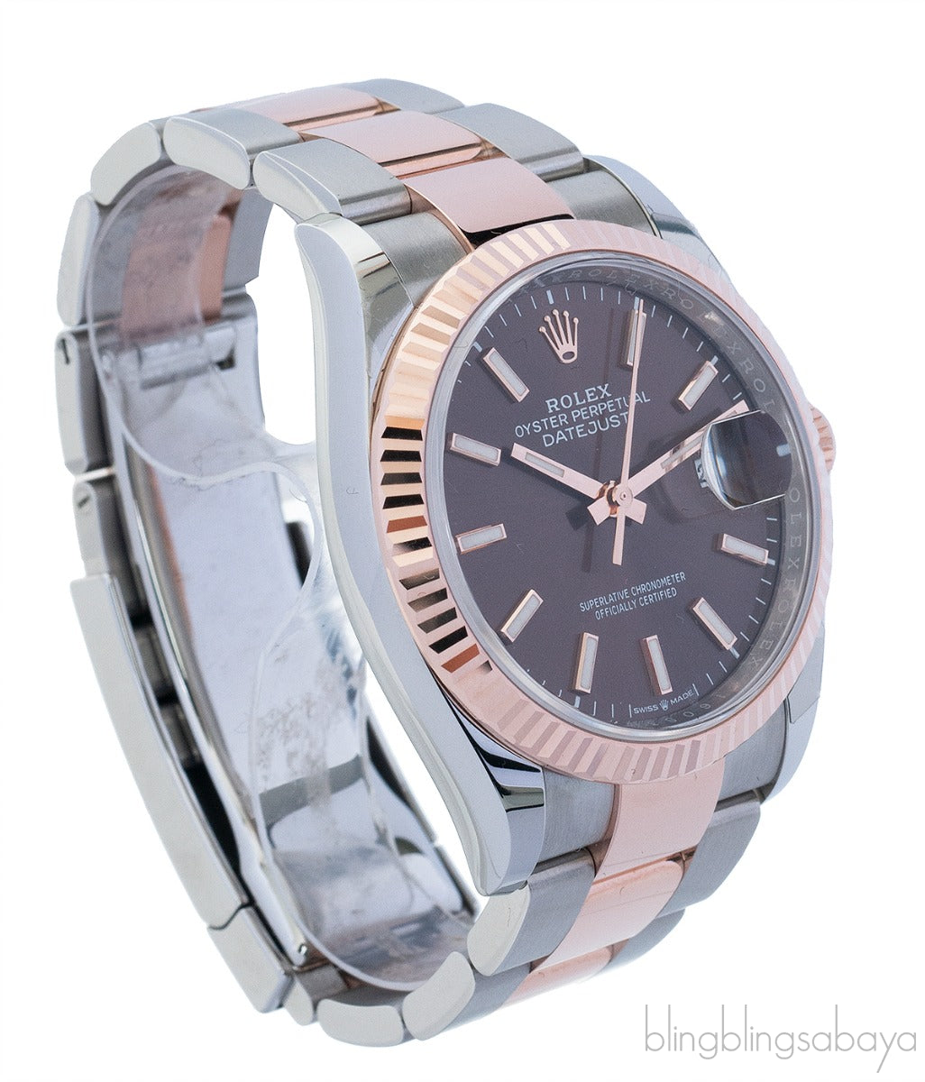 Datejust 36 Oyster Perpetual Rolesor Everose Automatic Watch
