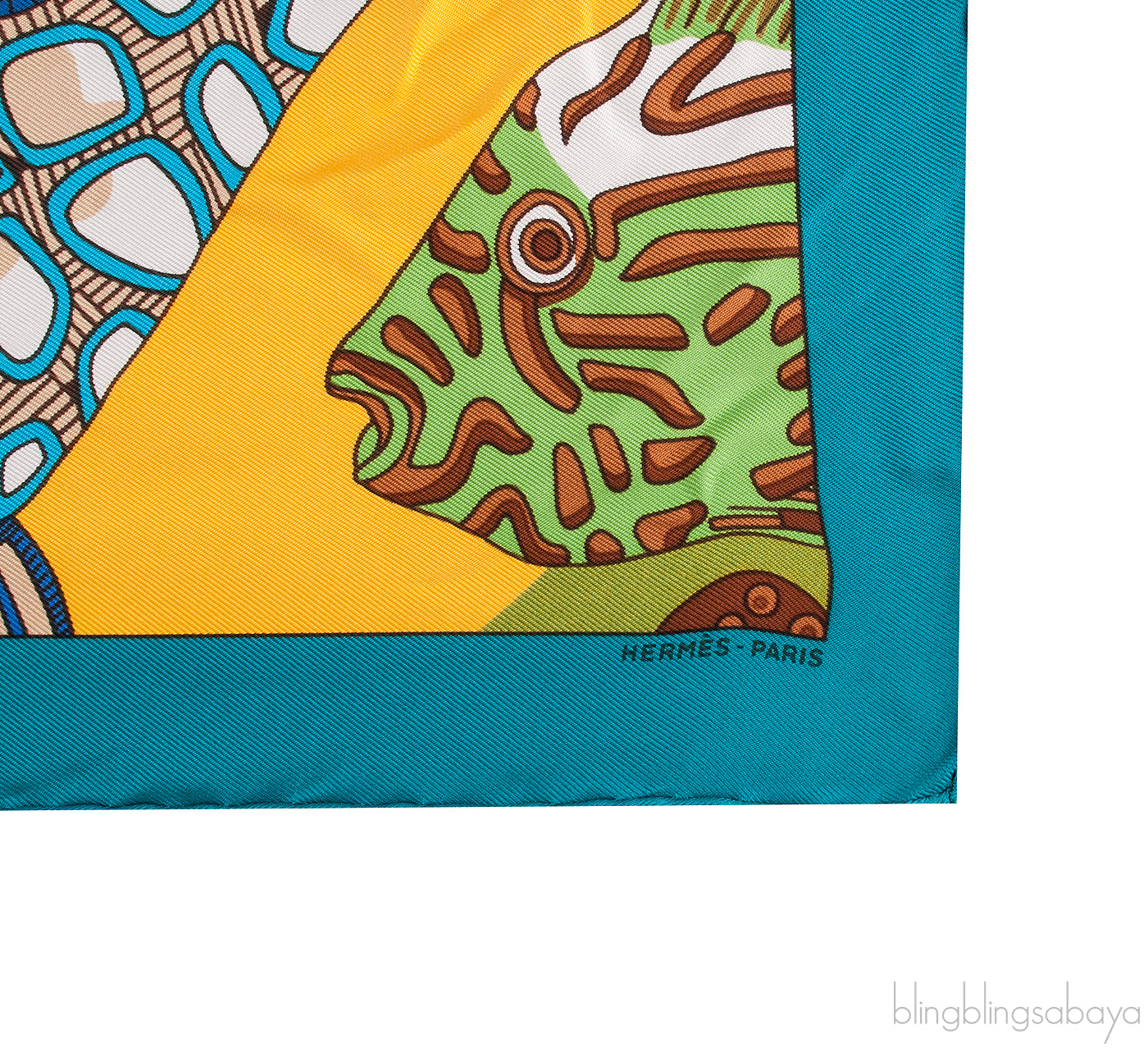 Tropical Fish Print Scarf