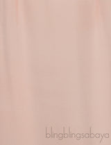 Peach Silk Skirt