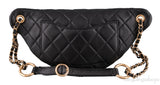 Lambskin Quilted Chain Belt Bag
