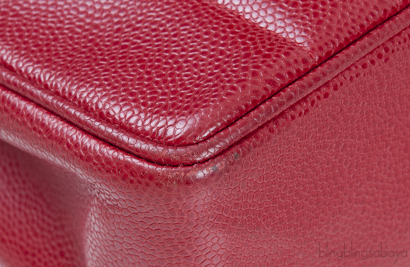 Red Caviar Vintage CC Flap Bag