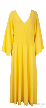Augusta Yellow Knitted Dress