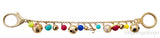 Multicolor Grelots Chain Bag Charm