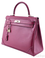 Kelly 35 Ghillies Rubis Tadelakt