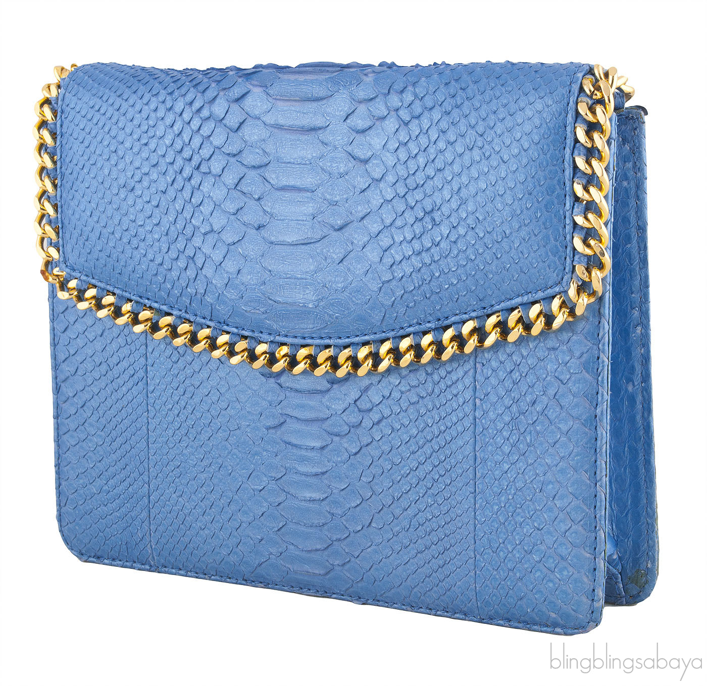 Sunset Blvd. Python Clutch Bag