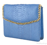 Sunset Blvd. Python Clutch Bag