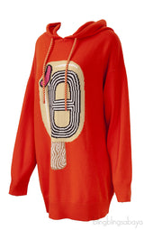 Ice Cream Orange Cashmere Sweatshirt