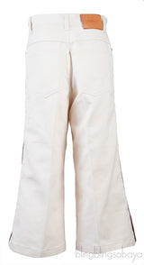 Off-white Cropped Jeans