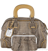 Miss Romantique Python Bag