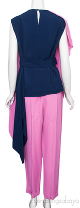 Asymmetric Top and Trousers
