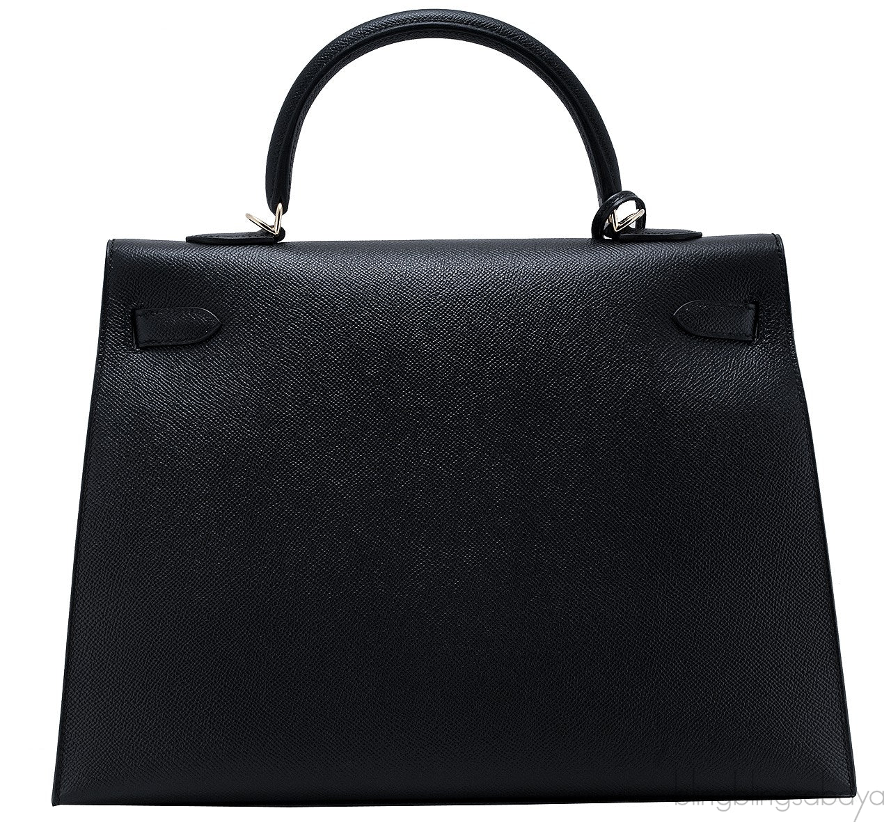 Kelly 35 Black Sellier Epsom GHW