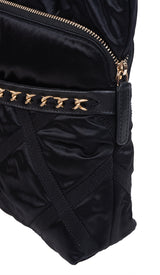 Chanel Nylon Grosgrain Large Lifestyle Pouch with Foldable Tote Bag
