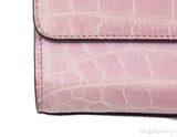 Moynat Rejane PM Pink Nilo Crocodile