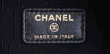 Chanel Nylon Grosgrain Large Lifestyle Pouch with Foldable Tote Bag