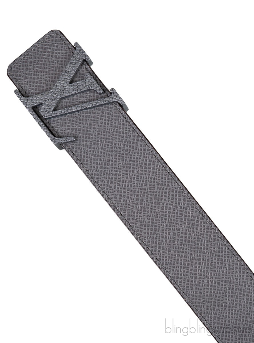 Grey Taiga 35mm LV Initiales Belt