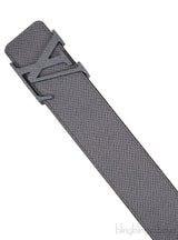 Grey Taiga 35mm LV Initiales Belt