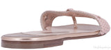 Peach & Rose Gold Slip-on Flat