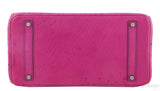 Birkin 35 Fuchsia Ostrich PHW