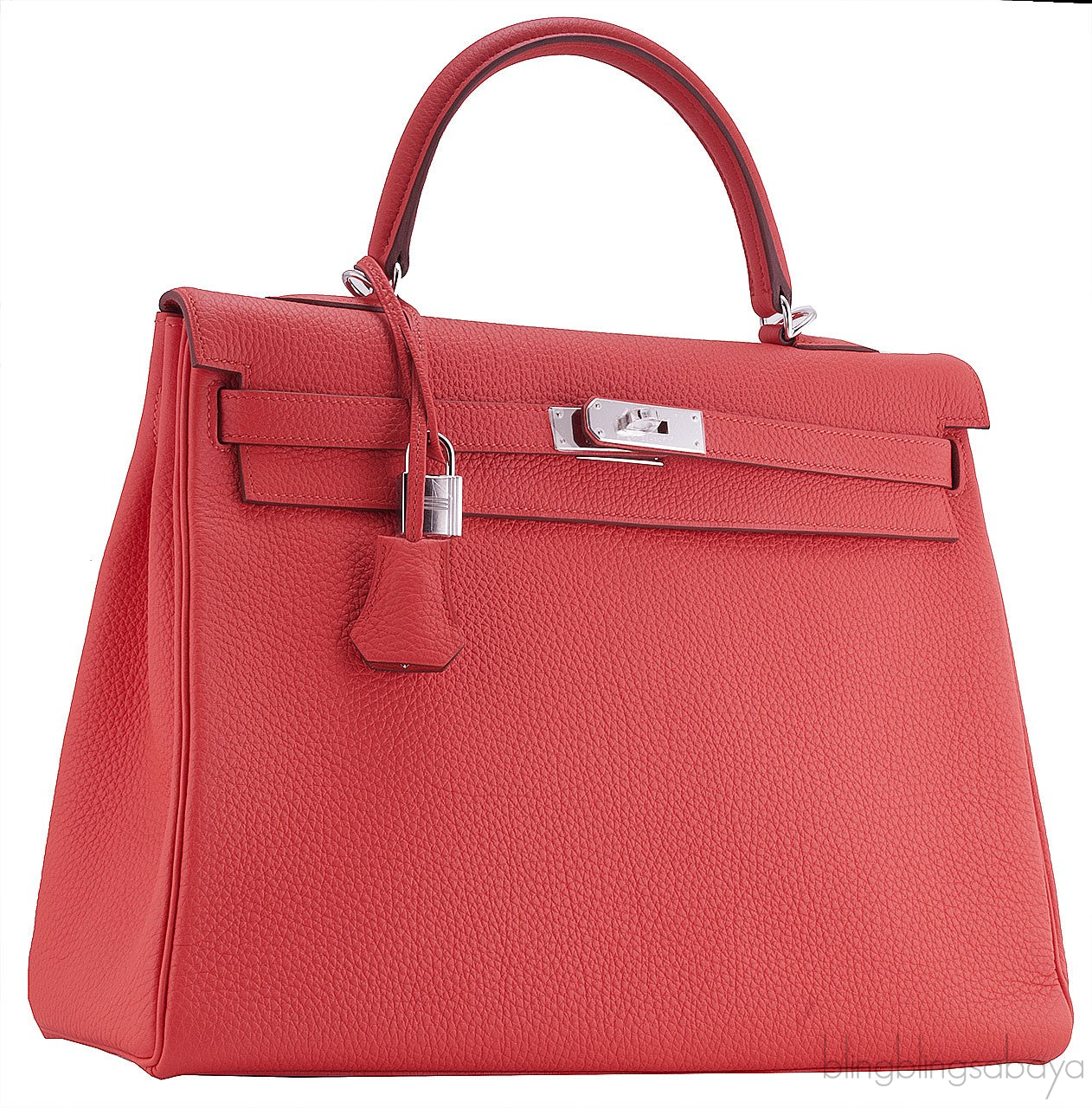 Kelly 35 Capucine Togo PHW