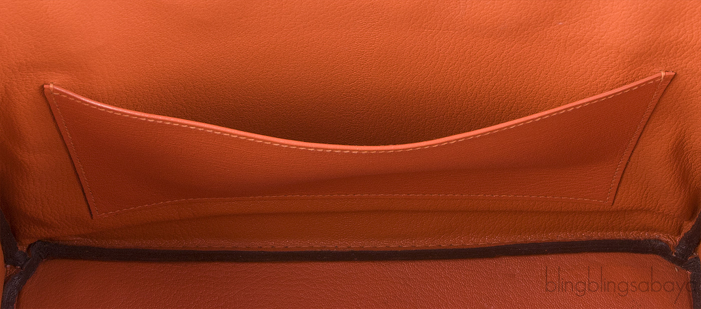 Birkin 30 Tangerine Ostrich PHW