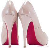 Very Prive 120 Nude Peep Toe Pump