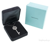 Petals Key Diamond Necklace
