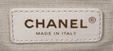 Chanel Blue Deuville Small Canvas Tote Bag GHW