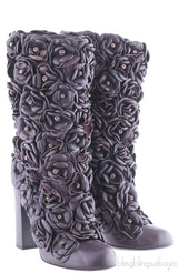 Camellia Leather Boots