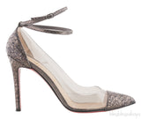 Un Bout PVC Silver Metallic Python
