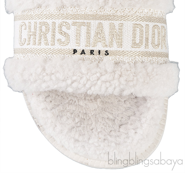 Dway Shearling Slide