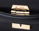 Small Grace Black Hard Clutch