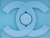 Powder Blue Lego Clutch Bag